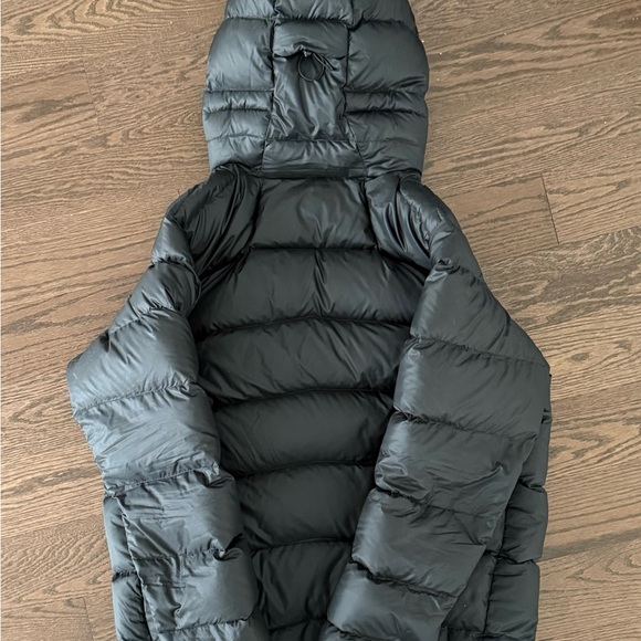 Black Patagonia Fitz Roy Down Hoody - Men’s L - Picture 2 of 9